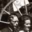 Martin and Kamilla with Wagon on Farm